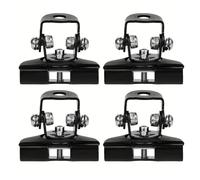 2pcs/set Car Mount Work Light Bracket Clamp Pillar Hood Offroad Led Bar Holder Accessories Universal(4PC)