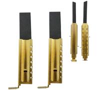 2Pcs/set Carbon Brushes With Inserts For Beko Washing Machine Motor WMB61021W WM5100W WKD75125 Carbon Brushes Accessories Parts