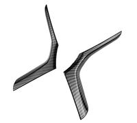 2pcs/Set Carbon Fiber Car Steering Wheel Switch Trims For 2-Series F44 For 2 3 4 5 6 7 8 Series G22/G23/G26 X3 X4 X6 X7 Car Styling Interior