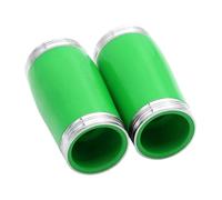 2pcs/Set Clarinet Link Barrel Color ABS Clarinet Section Tube Nickel Plated Silver Edge Metal Music Woodwind Parts & Accessories (Color : Green)