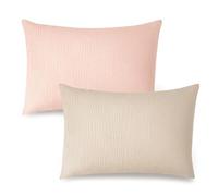 2Pcs/set Envelope Pillowcase Cotton Breathable Cover Dustproof Protectors Sleeve For Infants Boy & Girl