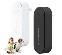 2PCS Set Ionic Air Purifier, Plug in Air Purifiers for Home, Black and White Plug in Air Freshener, Ultrasonic Dust Mite Eliminator, Air Purifier for Bedroom, Suitable For Bedrooms, Living Rooms