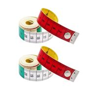 2Pcs Set Lightweight Soft Tape Measure Ruler 1.5M Length Ideal for Home DIYer Projects and Classroom Activity Soft Tape Measure Double Scale