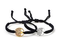 2pcs/set Lucky Red Sting Braid Life Tree Rope Bracelets Men Handmade Tibetan Buddhist Thread Bracelets Charm Women Reiki Jewelry