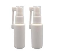 2pcs/Set Nasal Sprayer Plastic Nose Spray Bottle Refillable Empty Spray Dispenser with Rotation Nozzle 30ML