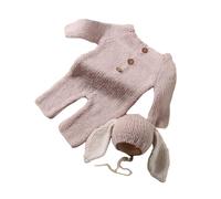 2pcs/Set Newborn Photography Clothing Hat+Romper Baby Boys Girls Photo Props Accessories Newborns Clothes