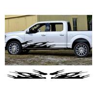 2pcs/Set Pickup Splash Stickers, for Ford F150 Ranger, for Chevrolet Silverado, for Dodge Ram 1500, for Universal Auto Decor Decal