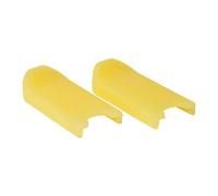 2Pcs/Set Saxophone Finger Rest Cover With Saddle Color Silicone Thumb Rest For Saxophone Professional Accessories (Color : Yellow)