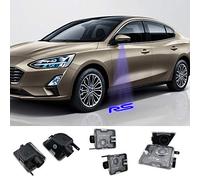 2pcs set Side mirror projector ghost shadow puddle logo light compatible for Focus RS car(MK3.5) 2014-2018year