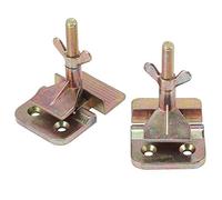2pcs/Set Silk Screen Printing, Power Tool Accessories Jigs Hinge Clamps, Metal Butterfly Hinge Clamps Screen Printing DIY Tool