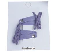 2pcs/set Small Bowknot Shape Hairpin For Child Girl Spring Camping Photography Use Hair Barrettes Cloth Clip Pin For Woman Festival For Daily Hairstyles Bowknot Shape Kid For Girl