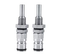 2Pcs Ball Lock Keg Post Stainless Steel Sturdy Beer Brewing Connector Kit Home