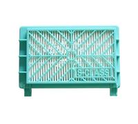 2pcs/Set Vacuum Cleaner Filter Element Air Filter,Compatible for Philips ，FC8720 FC8724 FC8732 FC8734 FC8736 FC8738 FC8740 FC8748(Light Green)