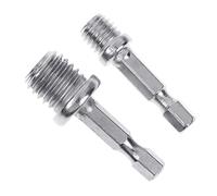 2Pcs/set Woodworking Twist Drill Bit Adapter Rod Batches Electric M14 Power Drill Sockets Adapter Sets Tool