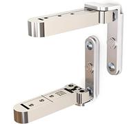 2Pcs/Sets Heaven and Earth Door Three-Dimensional Adjustable Invisible Heavy-Duty Hidden Hinges