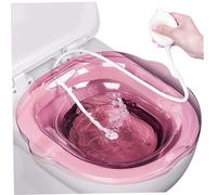 2PCS/Sets Sitz Bath Tub, Anti-Overflow Non-Slip Sitz Bath with Drain Holes, for Hemorrhoids, Postpartum, Elderly Care (Style 2)
