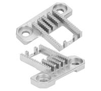 2Pcs Sewing Feed Dog Household Heavy Duty Metal Machine Feed Dog Teeth Part Needle Plate Iron Machine Part