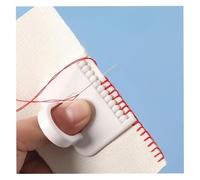 2pcs Sewing Guide Template Kit for 3mm Consistent Stitches, Dual Precision Tools for Fabric Hand Sewing, Embroidery & Leathercraft, Stitch Spacer Set