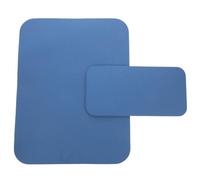 2pcs Sewing Machine Anti Slip Pad for Pedal, Blue TPE Mat | Enhanced Stability, Noise Reduction and Fatigue Relief, Quilting Use for Home Studio Setup