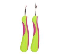 2pcs Sewing Seam Rippers, Comfort Grip Seam Ripper Stitch Rippers Thread Remover Tool for Sewing Crafting Removing Embroidery Hems and Seams