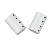 2PCS Shaft Coupling D25L40, Clamp Type Stepper Motor Connector for Engraving Machine, Aluminum Alloy Flexible Coupler 6.35-10mm, for Backlash Vibration Absorption-46242