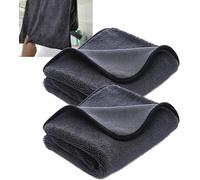 2pcs Shiny Bath Wipes Cleaning Cloths, Bathroom Drying Cloth, Microfiber Car Drying Towel, Thicken Drying Towel Wonder Super Absorbent Cloth for Car Window Shower Bathroom Kitchen, 40 * 40CM