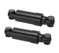 2Pcs Shock Absorber, Folding Scooter Shock Absorber 110mm Steel Alloy Rustproof Electric Bike Damper Black 750lbs for Folding Scooter