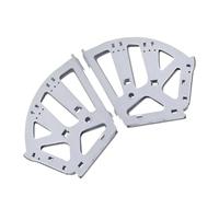 2PCS Shoes Drawer Cabinet Hinge Rack Metal Accessories Stainless Steel Foldable Shelf Fitting 3 Layer