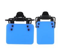 2pcs Shooting Glasses Occluder Clip for Archery Training and Range Use | ABS Blue Shield, Adjustable Lightweight Impact Resistance, for Frames, Men and Women
