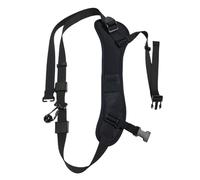 2pcs Shoulder Camera Strap Quick Carry Speed Sling Soft Belt Neck ，Compatible For DSLR Black
