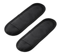 2pcs Shoulder Strap Pad, Oxford Cloth Pearl Cotton Black Shoulder Pad for Bag Strap Waterproof Shoulder Strap Cushion for Backpack Bag Strap Replacement