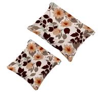 2Pcs Shrapnel Pouch for Purse, Watermelon Ice Cream-1 Waterproof Makeup Bag, Portable Pouch for Women Gifts, Multicolor 03, A：7.1x5.8in/18x14.8cm，B:4.7x4.5in/12x11.5cm