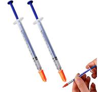 2PCS Si/lver Conductive Paste Adhesive Glue,Liquid M/etal Repair Glue,Co/nductive Paint Metal-to-Metal Wire Electronics Fast-Drying Electrical C/onductive Adhesi/ve,Electro-Conductiv/e Adhesiv/e Glu/e