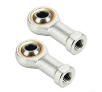 2PCS SI6TK Rod Ball Bearing with M6 Female Thread Connector Joint Designed to Enhance Mechanical System Performance
