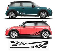 2pcs Side Skirt Body Car Decals Sticker, for MINI Cooper S One Countryman Clubman F54 F55 F56 F60 R55 R56 R58 R60 R61 Accessories