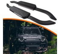2pcs Side Step fit for Land Rover Defender 90 2020-2025 L663 2door Running Board Pedal Rail Board (Flag Style)