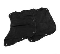 2PCS Side Window Shade for Vehicle Doors with Suction Cup Edges for Firm Hold and Consistent Protection Against Solar Radiation