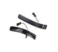 2pcs Side Wing Scroll Dynamic Blinker Turn Signal Light Rearview Mirror Indicator For Ford For Explorer U502 2011-2019(Yellow)