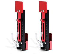 2PCS Siding Installation Tools,Siding Mounting Kit Lap Siding Gauge Tool, Durable Siding Tools with Adjustable Reveals Aluminum Alloy Sliding Mounting Gauge with Clear Standard Scales