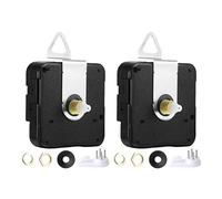2Pcs Silent DIY Quartz Wall Clock Movement Mechanism Kit for Repair Parts Replacement Home Decor Timepiece Tools 13mm