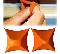 2Pcs Silicone Applicator Tool, Silicone Caulking Tool, No Edge Marks Caulking Tool Efficient Caulk Removal Tool Caulk Reusable Caulking Applicator Tool That Silicone Tool for Kitchen/Bathroom