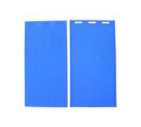 2Pcs Silicone Beeswax Sheet Mold, Beeswax Press Mold with Raised Hive Pattern, Foldable Beeswax Embosser Tool for Beekeeping, Large 17.1x8.9in Reusable Wax Foundation