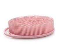 2PCS Silicone Body Scrubber, 2-in-1 Double Side Body Wash Scrubber, Soft Non-slip Shower Brush, Hanging Silicone Loofah, Exfoliating Brush Style 3 Loofah