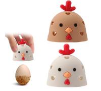 2PCS Silicone Egg Brush Cleaner, Multipurpose Vegetable and Fruit Scrubber Tool for Fresh Eggs, Egg Washer Cleaning Brush Egg Cleaner for Fresh Eggs