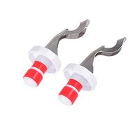 2pcs Silicone Expanding Wine Bottle Stopper Reusable