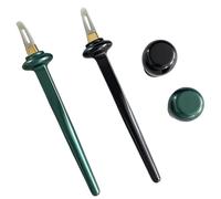 2PCS Silicone Eyeliner Guide Set - Perfect for Beginners & Shaky Hands - Waterproof Eyeliner Brush Tool for Flawless, Smudge-Proof Winged Liner. Easy to Use & Reusable