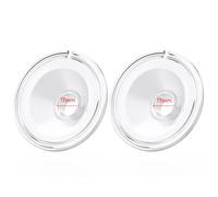 2pcs Silicone Flange 17mm Compatible with Momcozy S12 Pro/S9 Pro/S12 Breast Pump,TSRETE S12/Kmaier S12 Wearable Breast Pumps, Shield 17mm Flange Parts