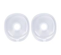 2PCS Silicone Flange Cushion Insert for S32 Wearable Breastfeeding Pump Replacement Spare Parts Food Grade Transparent Silicone Accessories (24mm)