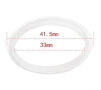 2pcs Silicone for Ring Gasket Replacement Bathtub Sink Up Cap Washer Seal(41.5 * 33mm)