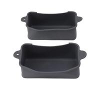 2PCS Silicone Grease Cup Liners for Blackstone Grill, Reusable Drip Pan Liners Grease Catcher for Blackstone Griddle, 6.9 X 3.0 X 2.8in (Grey)